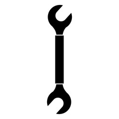 Wrench construction tool icon vector illustration graphic design