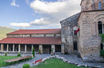 Fototapeta na wymiar Church of St. Sophia, Ohrid, Macedonia