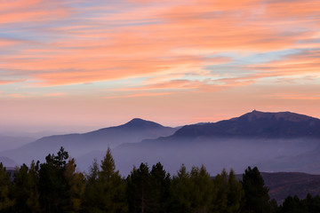 Fotografi al tramonto