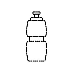 Thermo bottle isolated icon vector illustration graphic design