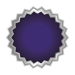 seal stamp icon over white background vector illustration