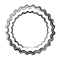 seal stamp icon over white background vector illustration