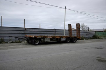 trailer truck to bisarca