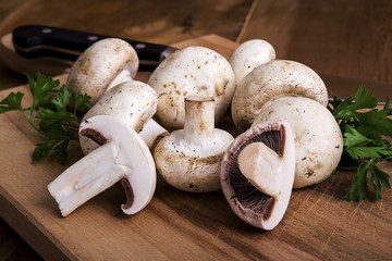 mantarları kesmek