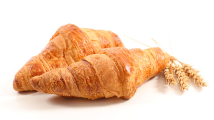 croissant isolated on white background