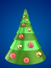 3d Christmas tree
