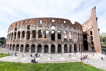 Fototapeta na wymiar Colosseum Rom Italien