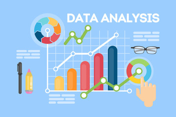 Data analysis concept.