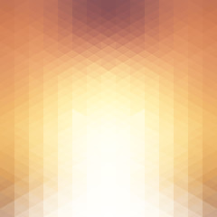 Abstract background in shades of gold. A pattern of geometric shapes.