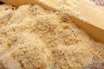Sawdust background