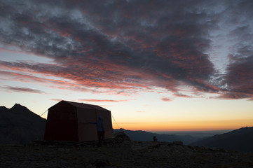 Alba al Bivacco