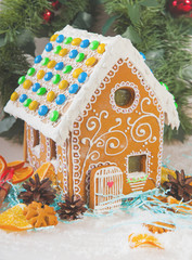 Gingerbread house