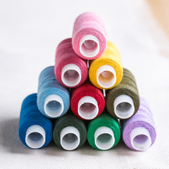 reel, coil thread