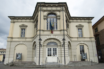 Fototapeta na wymiar Teatro Civico - Casale Monferrato