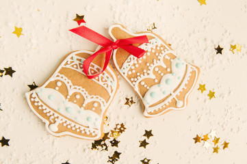 Christmas gingerbread cookies 