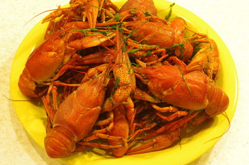 food. delicious. crawfish