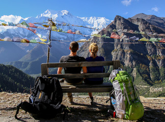 Annapurna Trail Nepal Himalayas