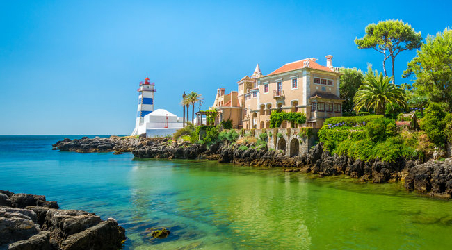 Scenic view in Cascais, Lisbon district, Portugal