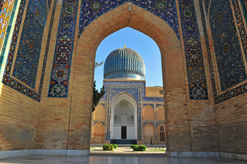 Samarkand: architecture of Gur Emir mausoleum