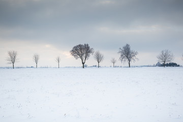 ruhige Winterlandschaft