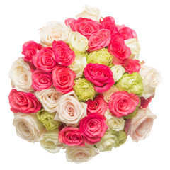 large bouquet of roses