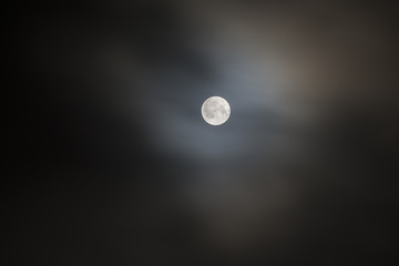 Super full moon on the night