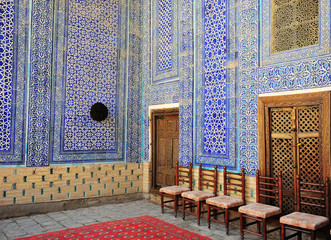 Khiva: madrasah interior