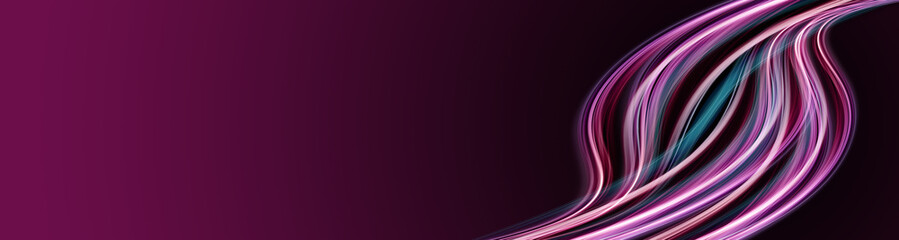 Abstract elegant romantic panorama background design illustration