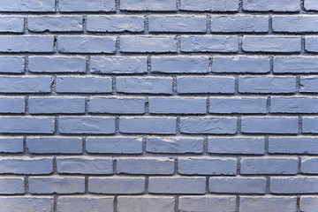 Obraz premium Old blue brick wall background texture