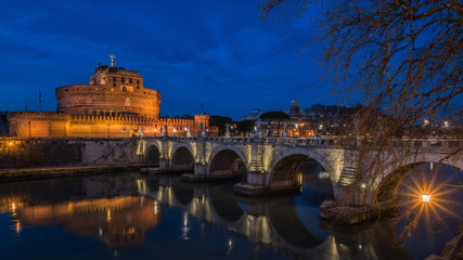 Fototapeta na wymiar Castel Sant'Angelo in Rome