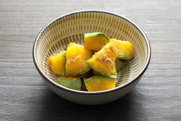 かぼちゃの胡麻和え