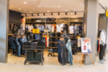 jeans shop take by lens blur