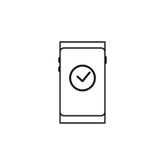 smartphone solved icon