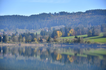 Rives du lac de Saint-Point (Doubs)