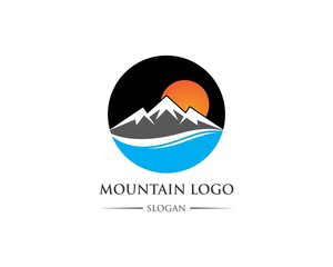 Mountains Logo Template