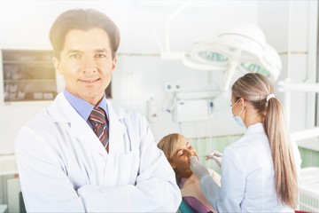 Fototapeta premium Dentist.