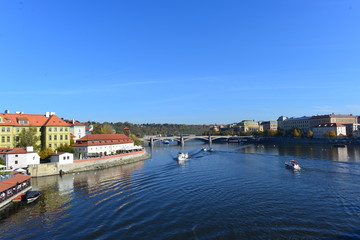 Fototapeta na wymiar Moldau Prag