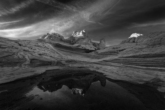 Rock formation in White Pocket, Wilderness Arizona