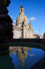 Frauenkirche in Dresden, Sachen, Deutschland 