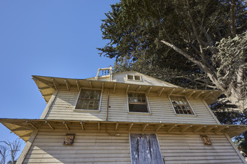 these buildings have been vacant in a deserted wasteland since the mid-nineties