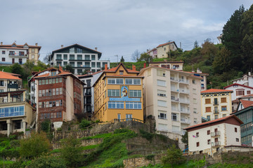 Obraz premium Pueblo pesquero, Elantxobe