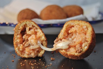 Rice fritter