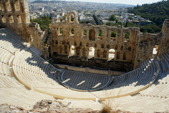 Athens.Ancient Theatre.