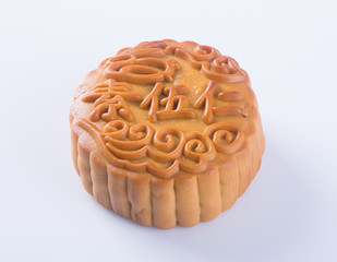 Mooncake, the Chinese words on the mooncake is not a logo or trademark