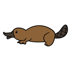 Cartoon Platypus