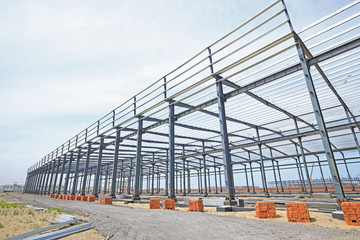 Fototapeta premium The steel structure
