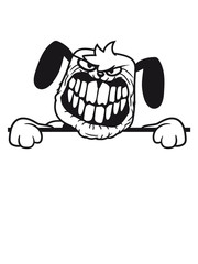 wand text feld monster böse horror halloween fressen schwanz wedeln hund welpe süß niedlich halsband knochen haustier comic cartoon