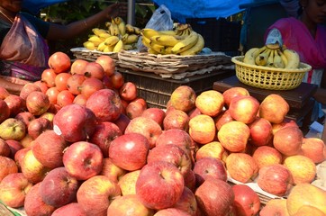 Marché aux fruits et légumes de Chengalpattu (Tamil Nadu-Inde)