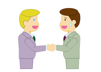 外人に困る日本側のビジネスマン