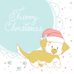 Christmas greeting card